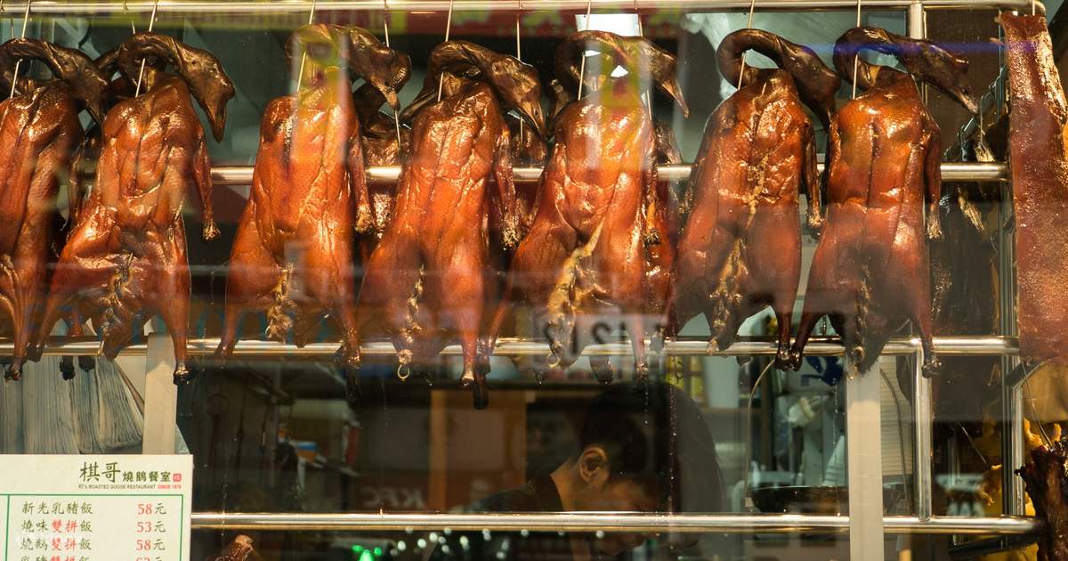 Ki's Signature BBQ Pork on Rice with Milk Tea and Flying Roasted Goose